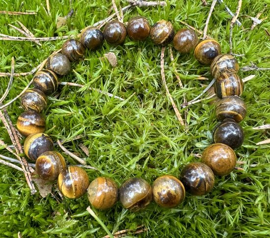 Tīģeracs rokas rota 8 mm bumbiņām 