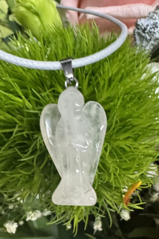 Kalnu kristāla kuloniņš enģelītis