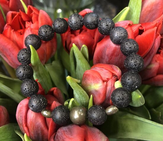 Lavas aproce ar pirītu 12 mm 